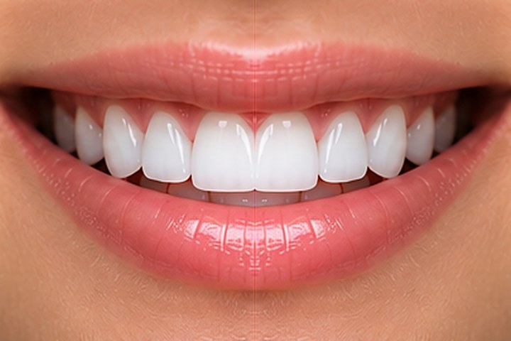 Professional teeth whitening at Dr. Emerico's Dental Clinic, Margao, Goa